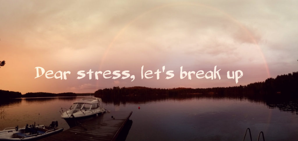 break up with stress
